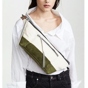 RAG & BONE LARGE OLIVE ELLIOT FANNY PACK